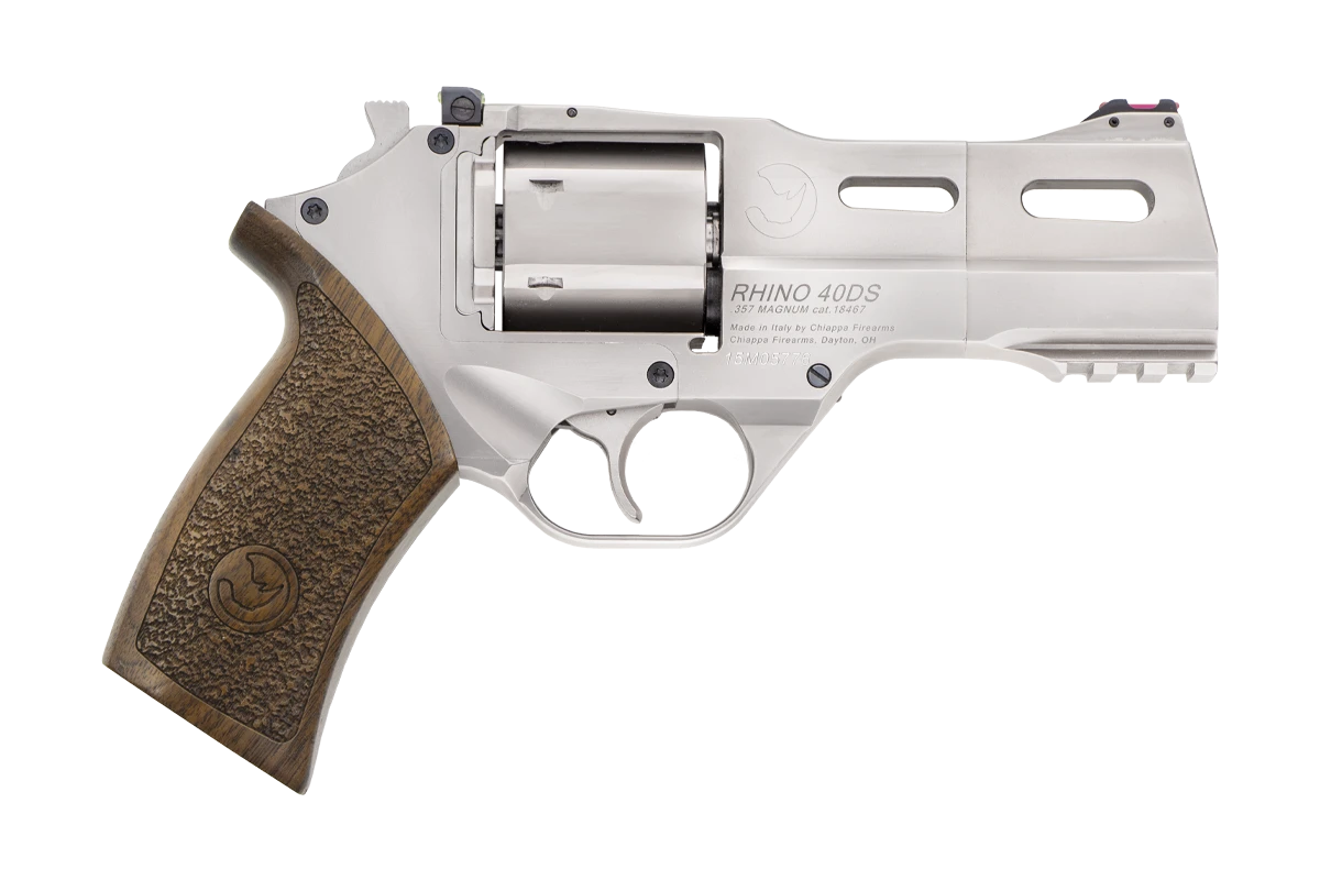 CHIAPPA Rhino 40DS Chrome 357MAG Revolver, image 2 of 5