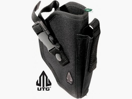 LEAPERS UTG Holster für mittlere Pistolen mit Magazinhalter - PVC-H270B