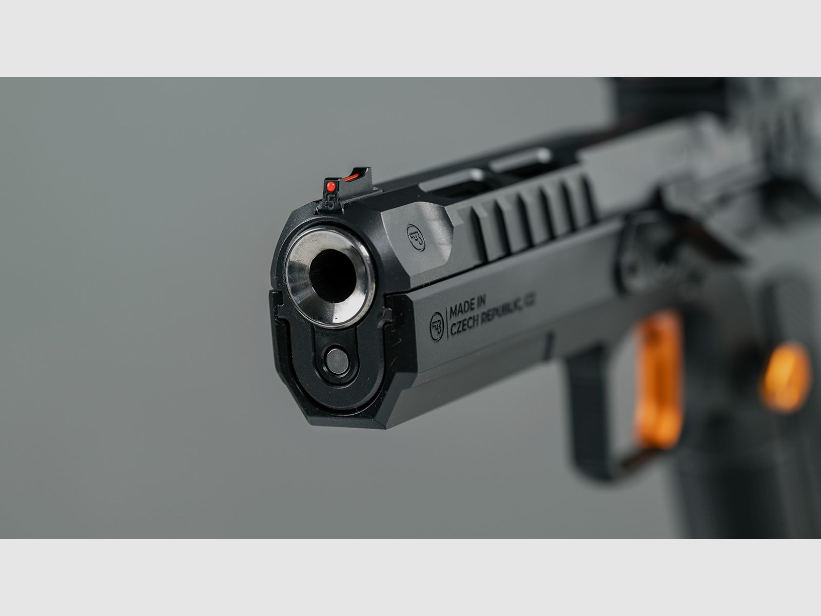 CZ TS 3 Orange OR (Optical Ready) Pistol 9mm Luger, image 4 of 12