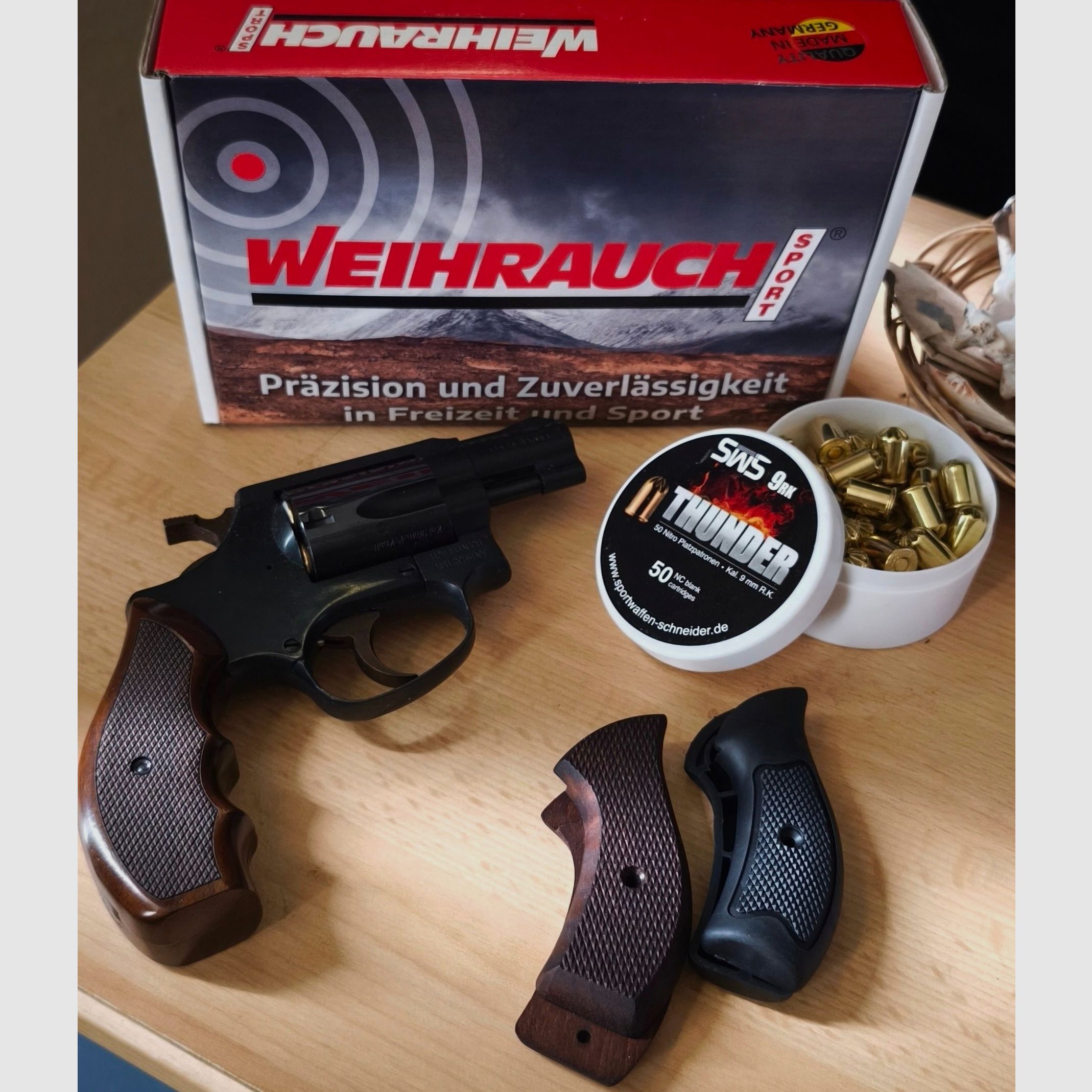 Weihrauch Sport Arminius HW 37 Revolver NEW blank firing