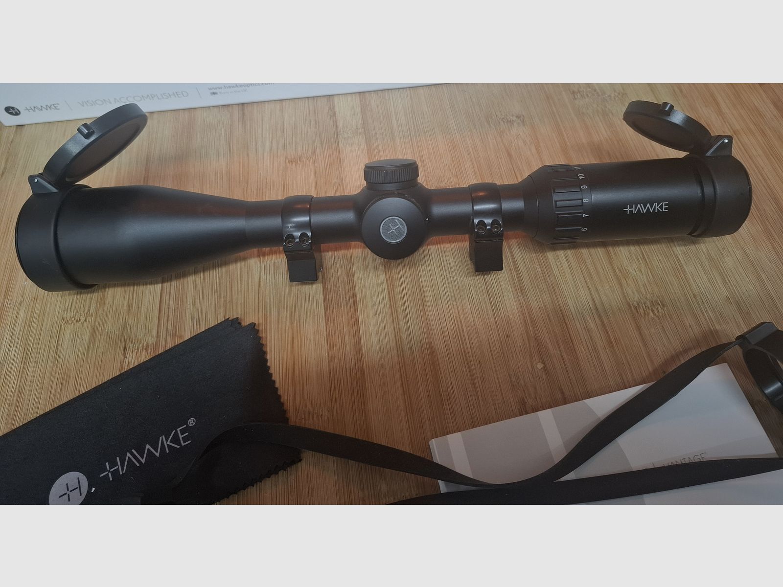 Hawke Zielfernrohr VANTAGE SF 3-12x44 Half MIL DOT SFP