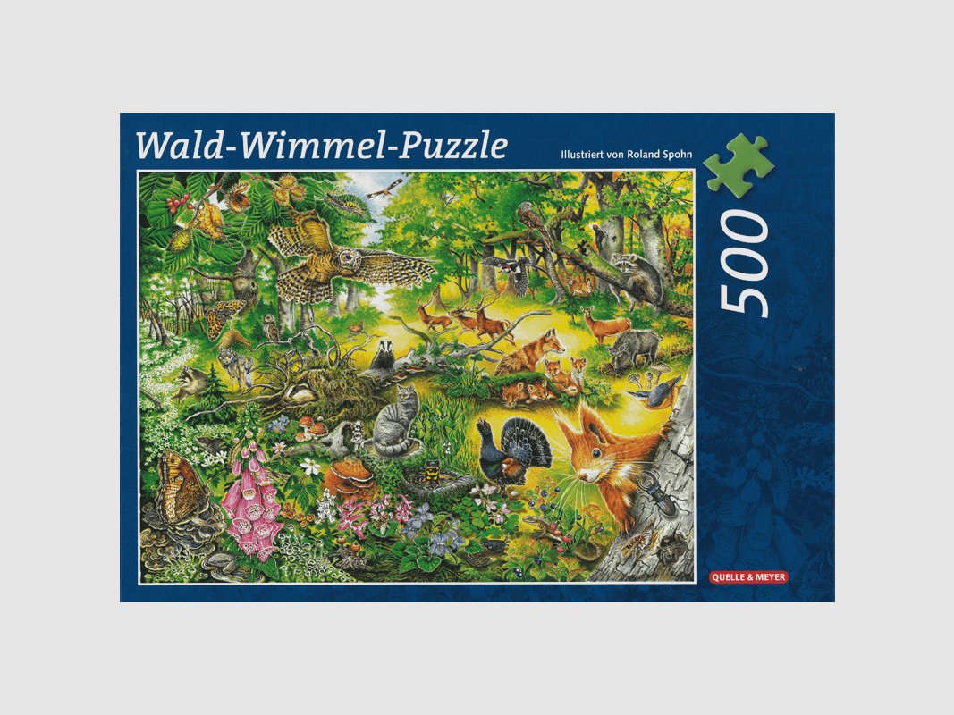 Wald-Wimmel-Puzzle