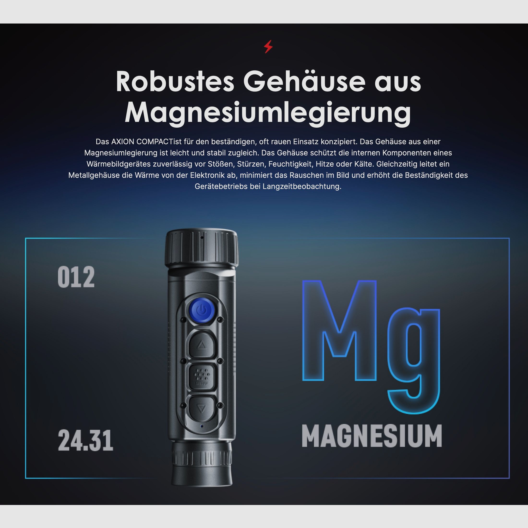 PULSAR 77509 kamera termowizyjna Axion XG35 Compact do 1750m Wifi Zdjęcie Wideo