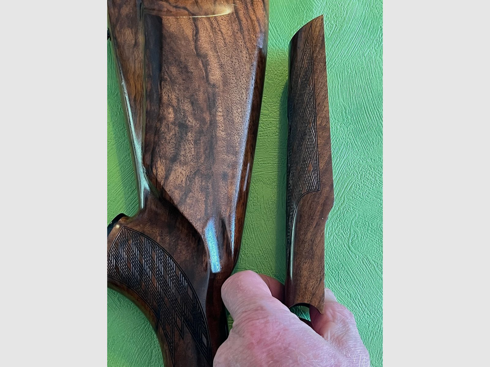 Linksschaft Set für Blaser S2 mit breitem Vorderschaft