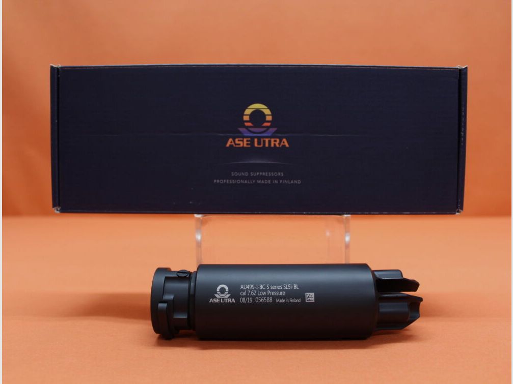 ASE Utra Silenziatore 7,62mm ASE Utra SL5i-BL Bassa Pressione (AU499-I-BC S Series) BoreLock/ Cerakote Nera