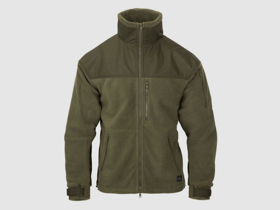 Helikon Classic Fleece Jacket Army Green Olive (BL-CAF-FL-02), image 2 of 5