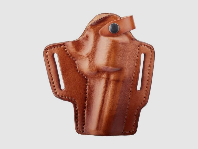 Front Line Holster Pancake Leer Volledige Maat 6" Rev. 357