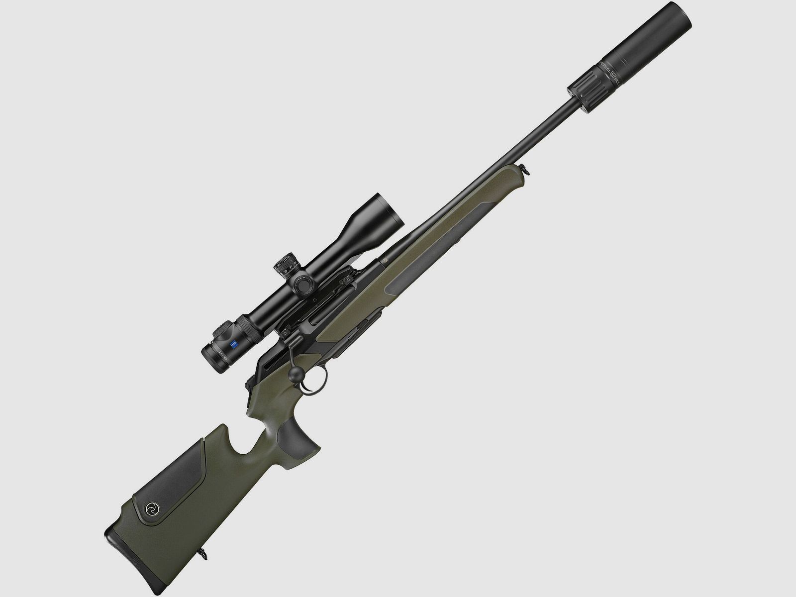 Merkel Demper HLX Suppressor Kaliber 7,6 - 9,3 mm Kaliber HLX 9,3 - 8,0-9,3 mm