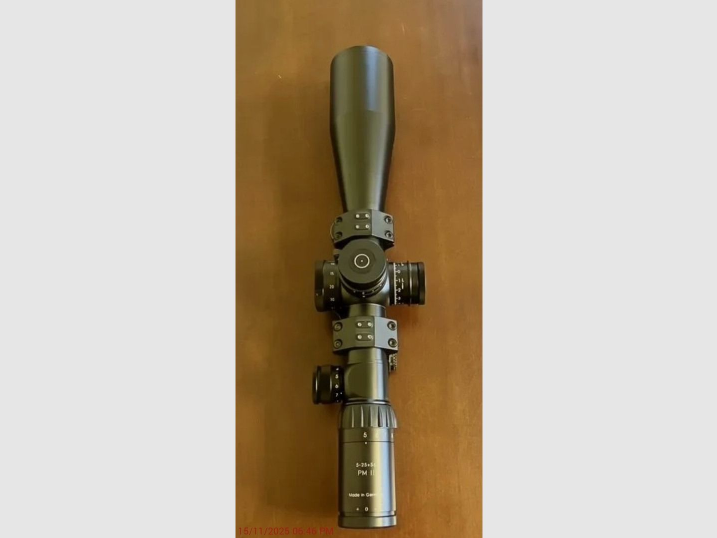 Schmidt Bender PMII 5-25x56 riflescope
