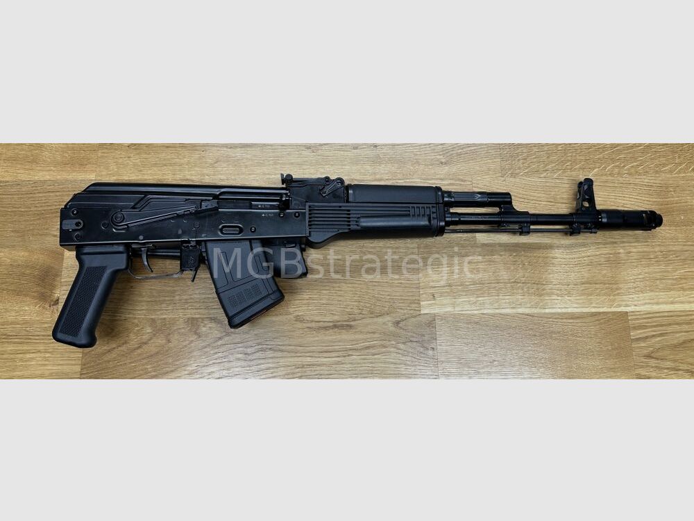 Kalashnikov USA - KR103 SFS con culata plegable 7,62x39 1/1 réplica civil de la legendaria AK103 - Sistema AK47 AKM AK74 - KR-103 SFS – Rifle de Plegado Lateral 7.62x39mm – Forjado en Frío