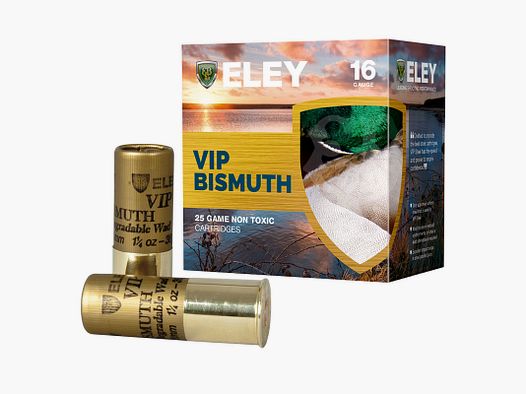 Eley VIP Wismut .16/67 26,5g #5 (2,8mm) 25 cartuchos
