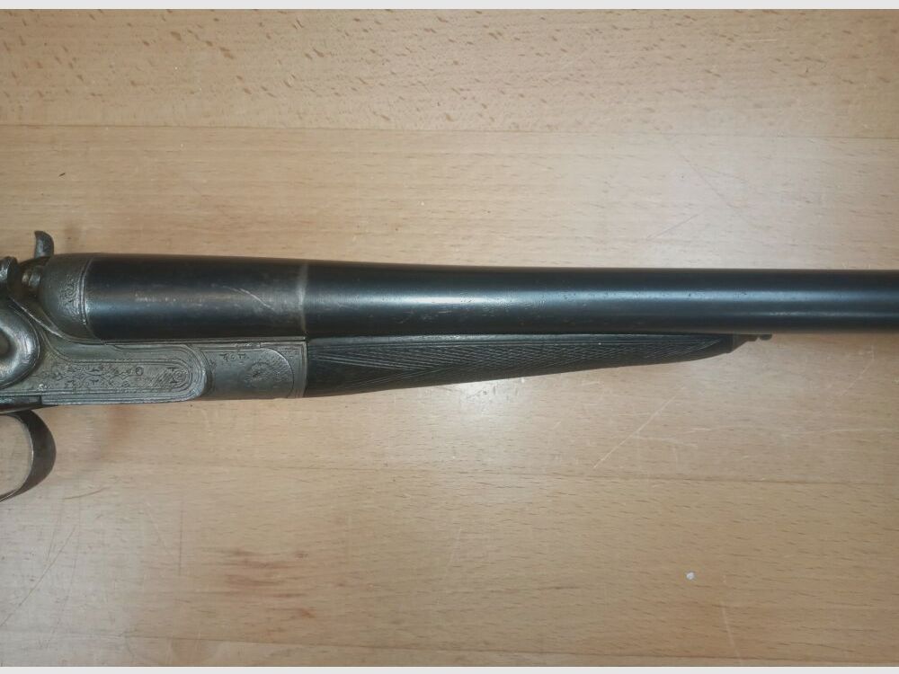 Belgian double-barreled shotgun