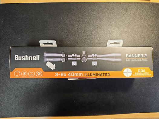 Lunette Bushnell Banner 2 3-9x40mm