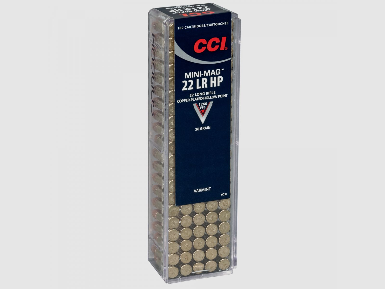 .22LR Mini Mag Varmint HP 2.33g / 36gr