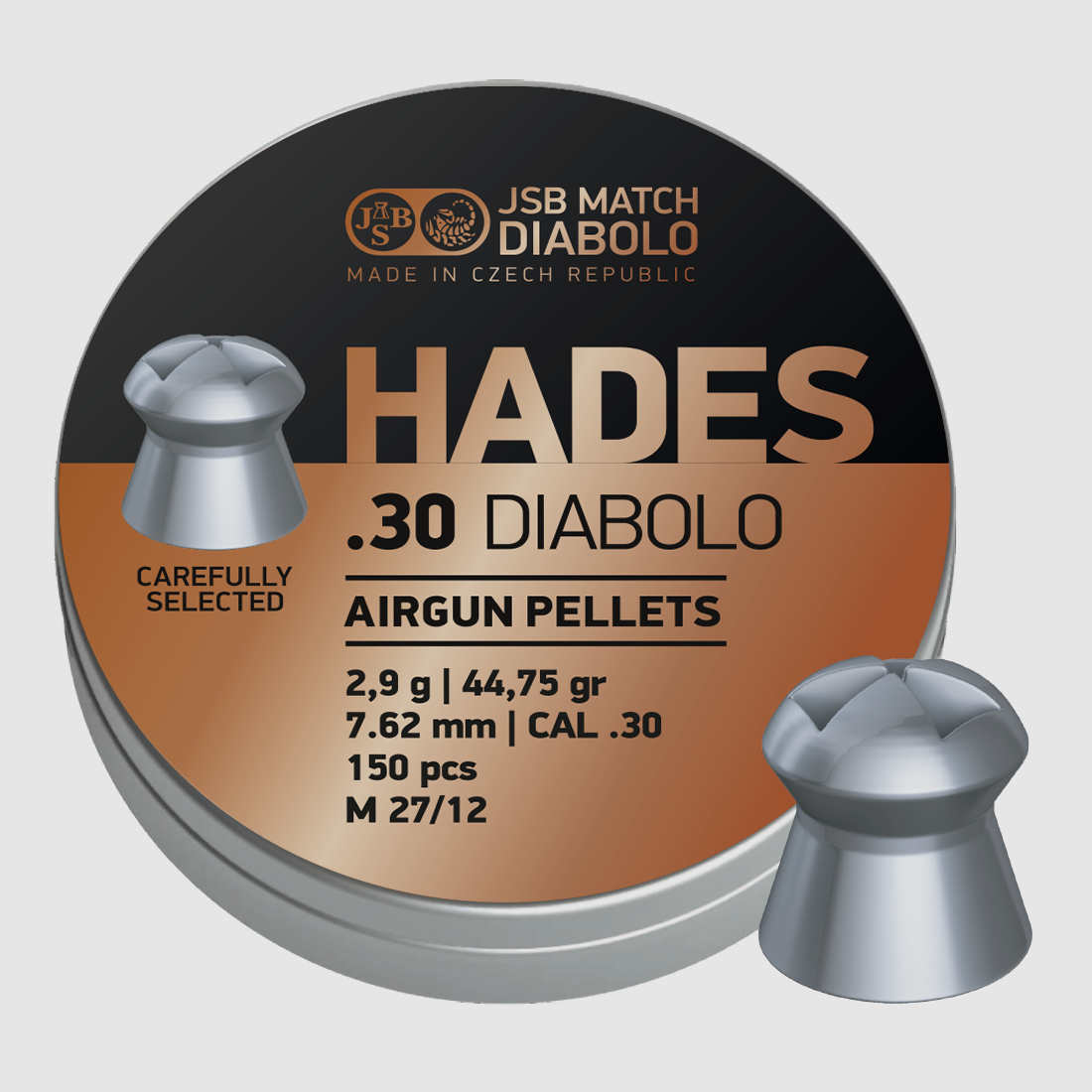 JSB Hades, cal. .30 / 7.62 mm