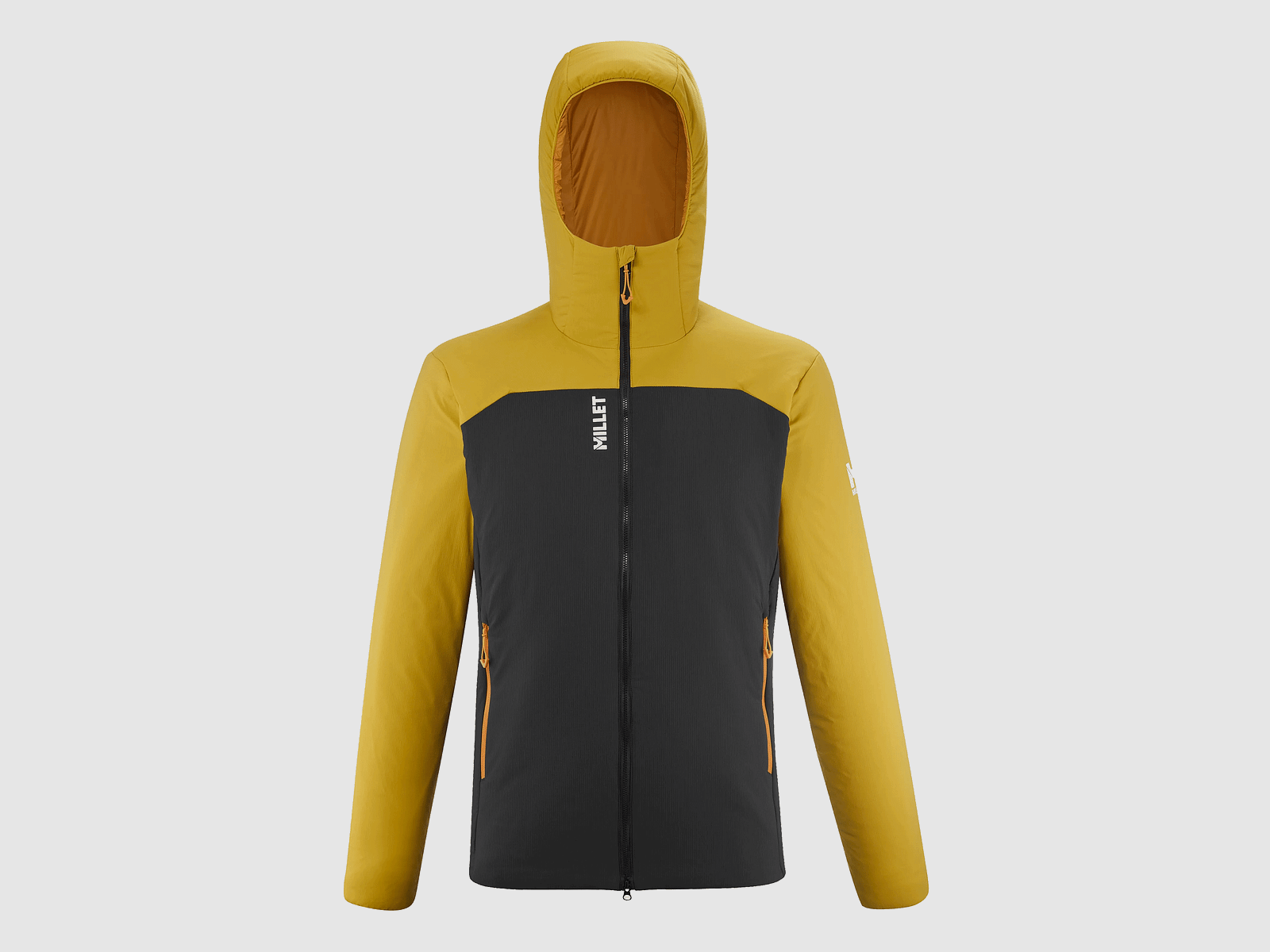 JACKET/PUFFER – MILLET – BOSSON 100 Black/Saffron, image 1 of 9