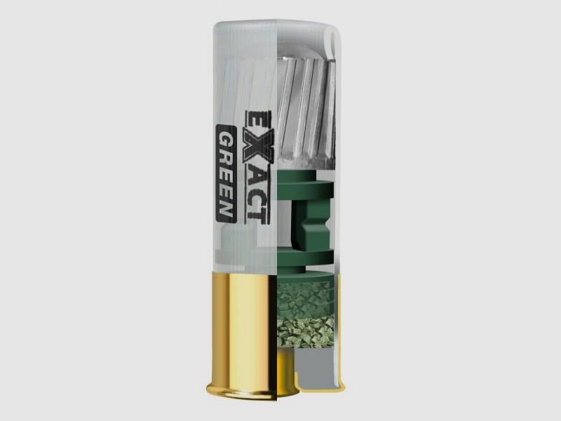 ROTTWEIL Flintenlaufgeschosse 12/70 EXACT GREEN Magnum 5 Stk 25g bleifrei