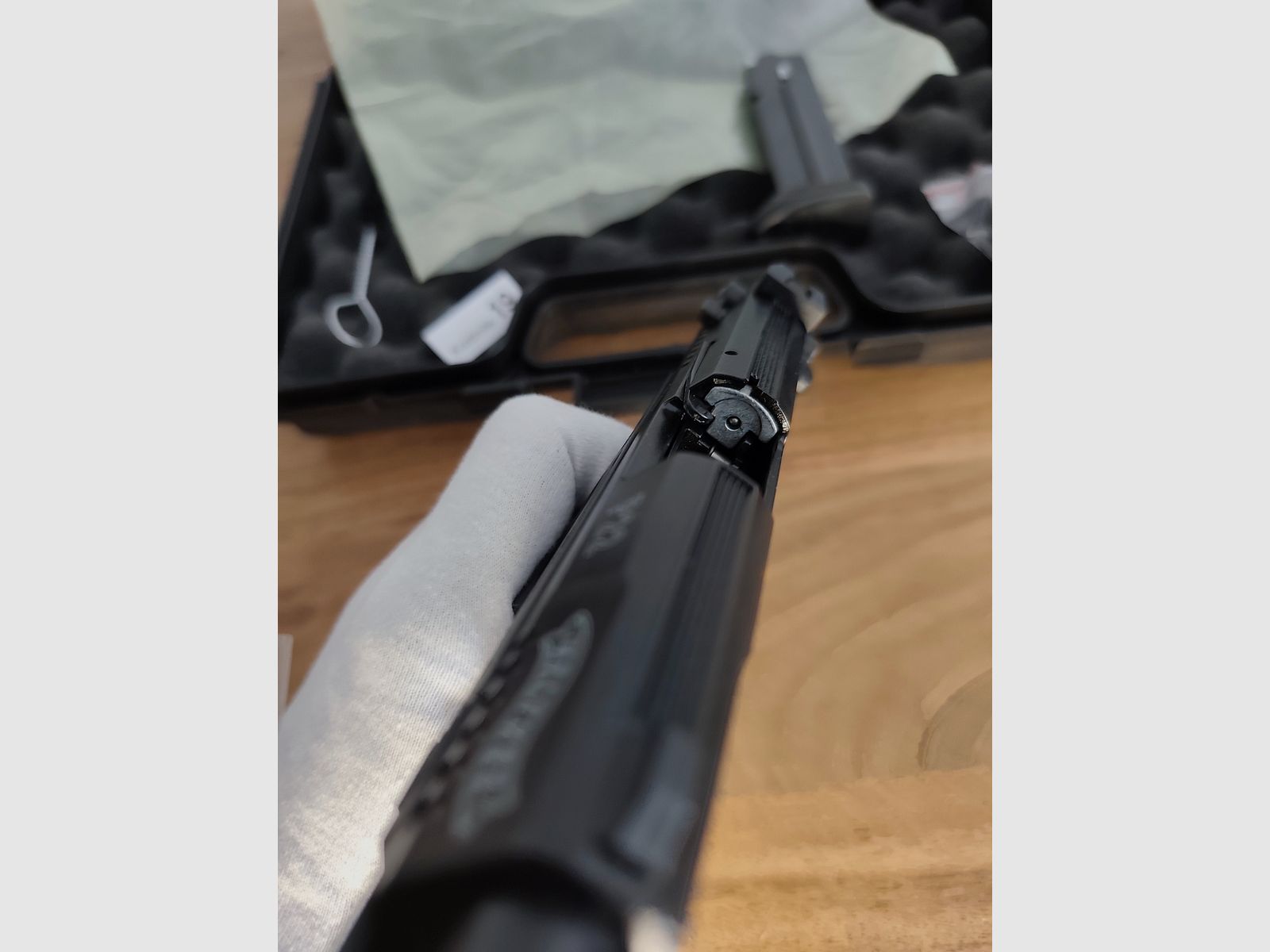 UMAREX Walther P22 9mm P.A.K, black Neu!