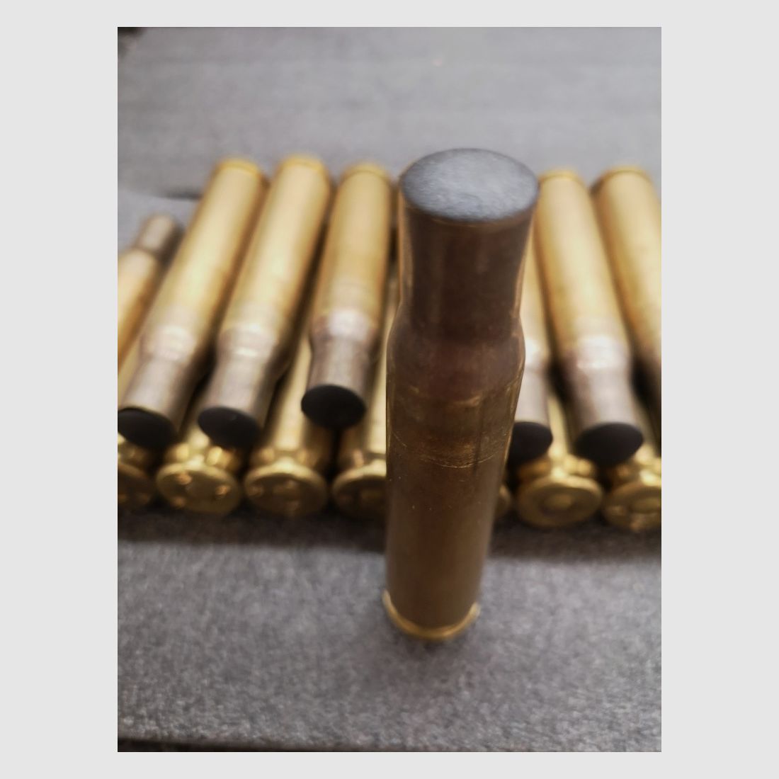 .50 BMG Munition Hülsen  Zünder 234gr IMR