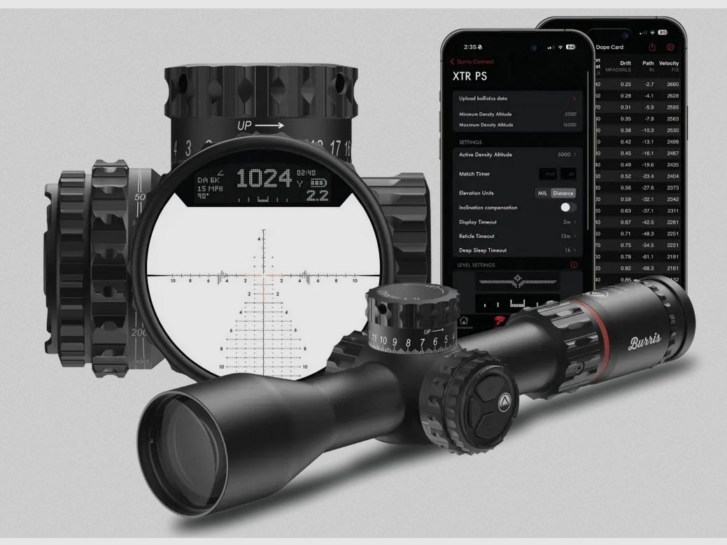 Telescopio Burris XTR PS 3,3-18x50