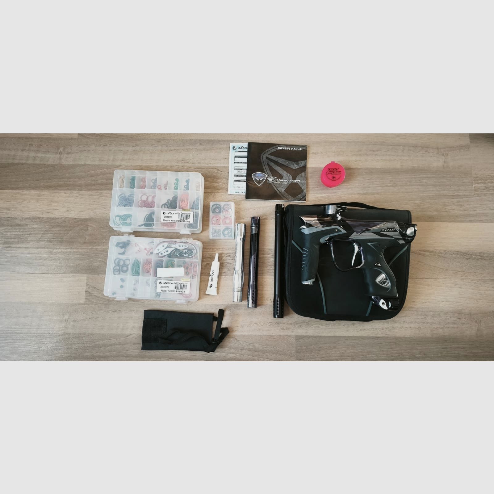 Dye DM15 Paintball Marker in the rare PGA Barracks Edition