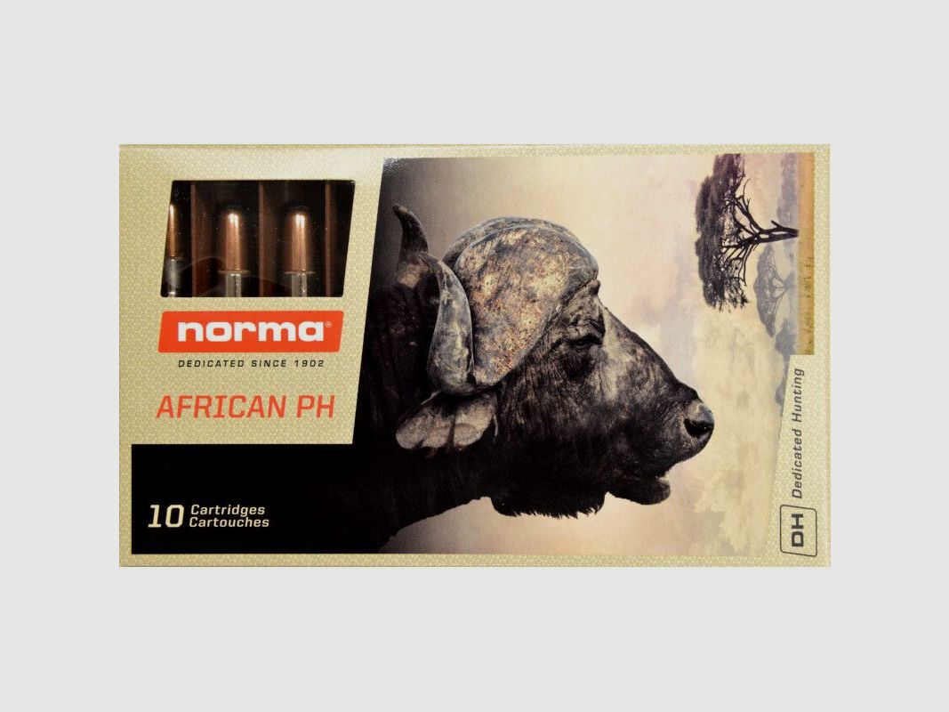 NORMA African PH ammunition .375H&H Magn. – 10 pcs., image 1 of 2