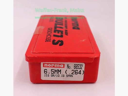 Proiettili per fucile Norma 6.5mm (.264)