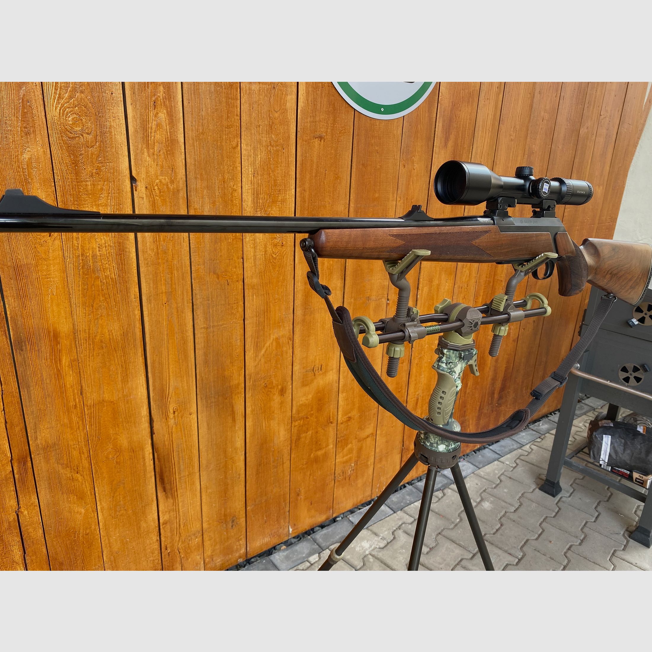 Sauer 200  in 7x64  mit Zeiss Varipoint 2,5-10x50