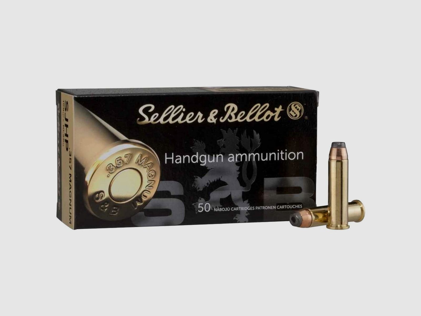 Sellier & Bellot .357 Mag. Teilmantel HP 10,2g/158grs.