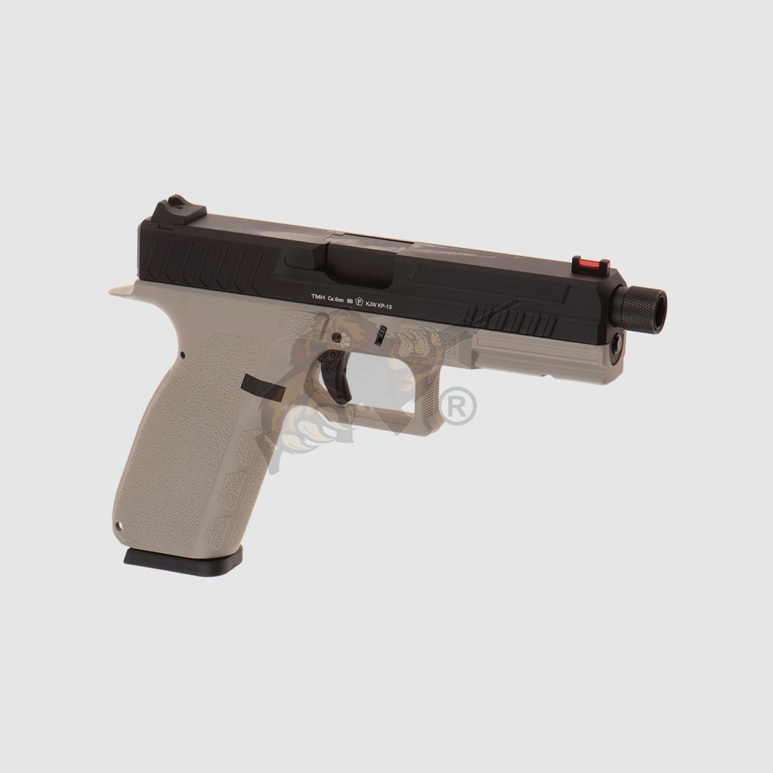 KJ Works KP-13 TBC Metall Slide GBB Grey -F-