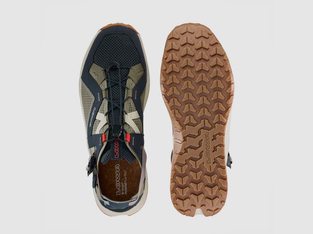 CHAUSSURES – HOMMES – LOWA – KALOYA VENT Navy / Seaweed, image 5 sur 7