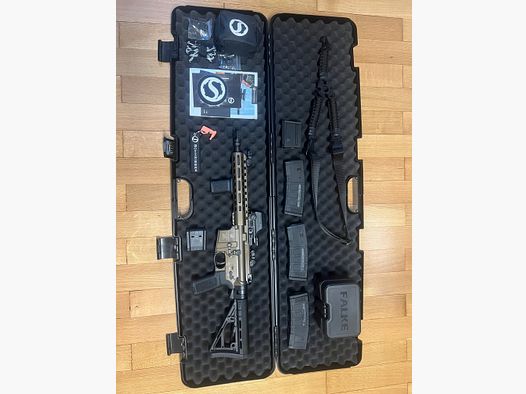 Schmeisser S4F AR-15 10.5" Bronze Cal .223 Complete Set