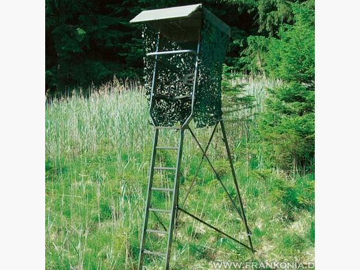Knobloch Hochsitz aus Leichtmetall Höhe: 2,40 m - Gewicht: 14,5 kg
