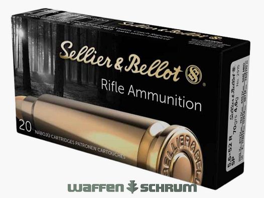 Sellier & Bellot Częściowa powłoka 4,6g - 70gr. 5,6x52R