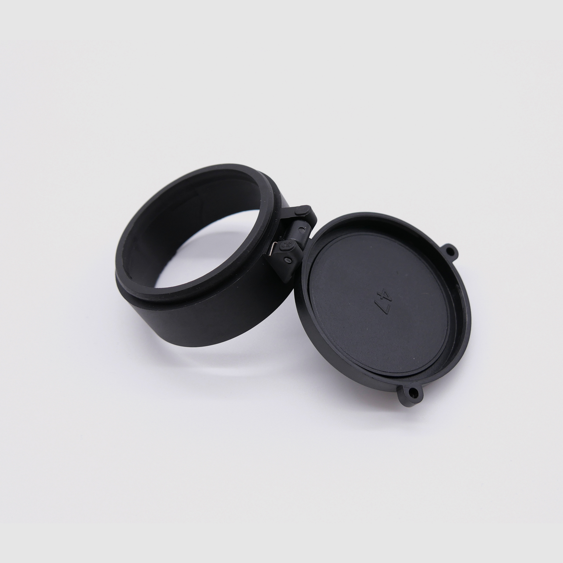 Capuchón de protección de objetivo Blaser 50mm negro 80409057 para Liemke Keiler 35 PRO y 36