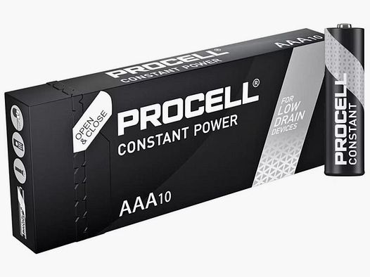 Procell Batterien 10er Pack AAA Constant, AAA / LR03/ MN2400,