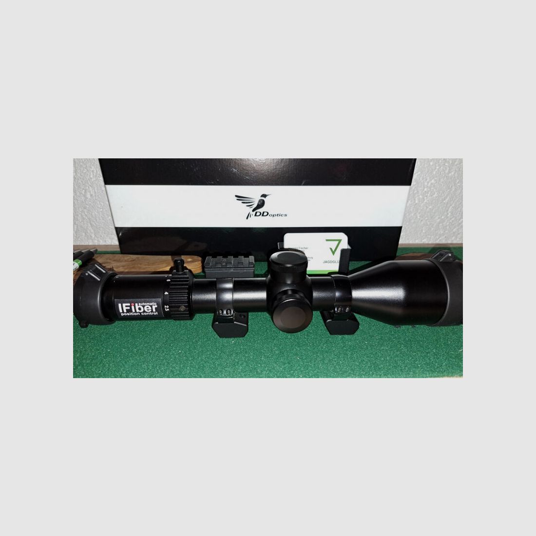 DDOPTICS DDOPTICS Nighteagle V8 2,5-20x56 NFX Supershort, Absehen A4N, I-Fiber, MRAD