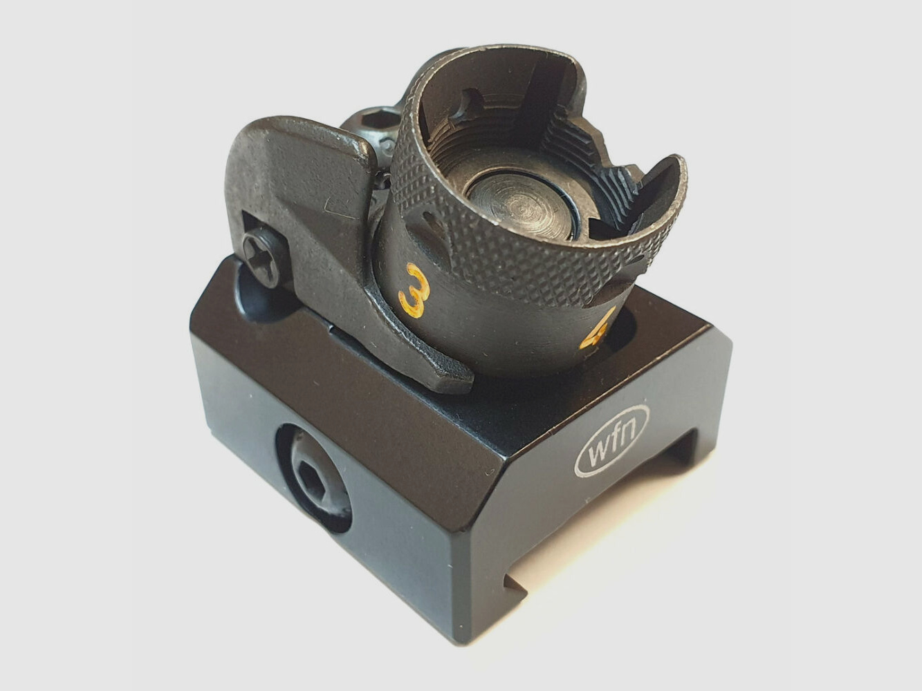 WFN Svizzera Set di mirino WFN svizzero con mirino a tamburo Heckler & Koch per Picatinny ad esempio MR308 / MR223 ecc.