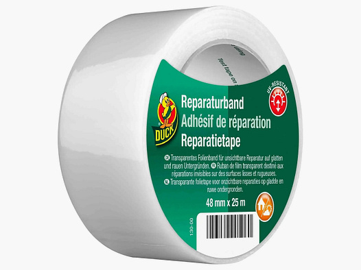 Duck Tape Duck Tape Cinta de reparación 48 mm x 25 m transparente