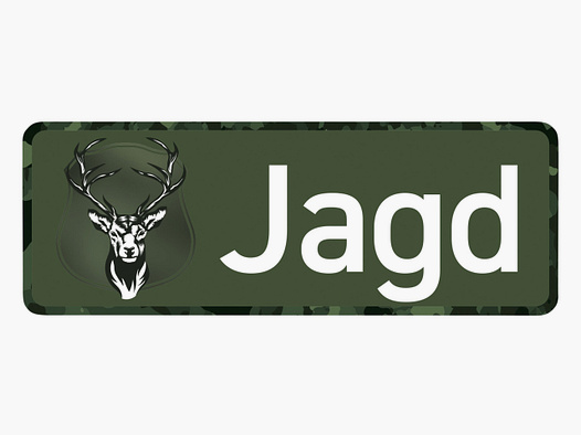 Wilde Hilde Original Magnetschild Jagd