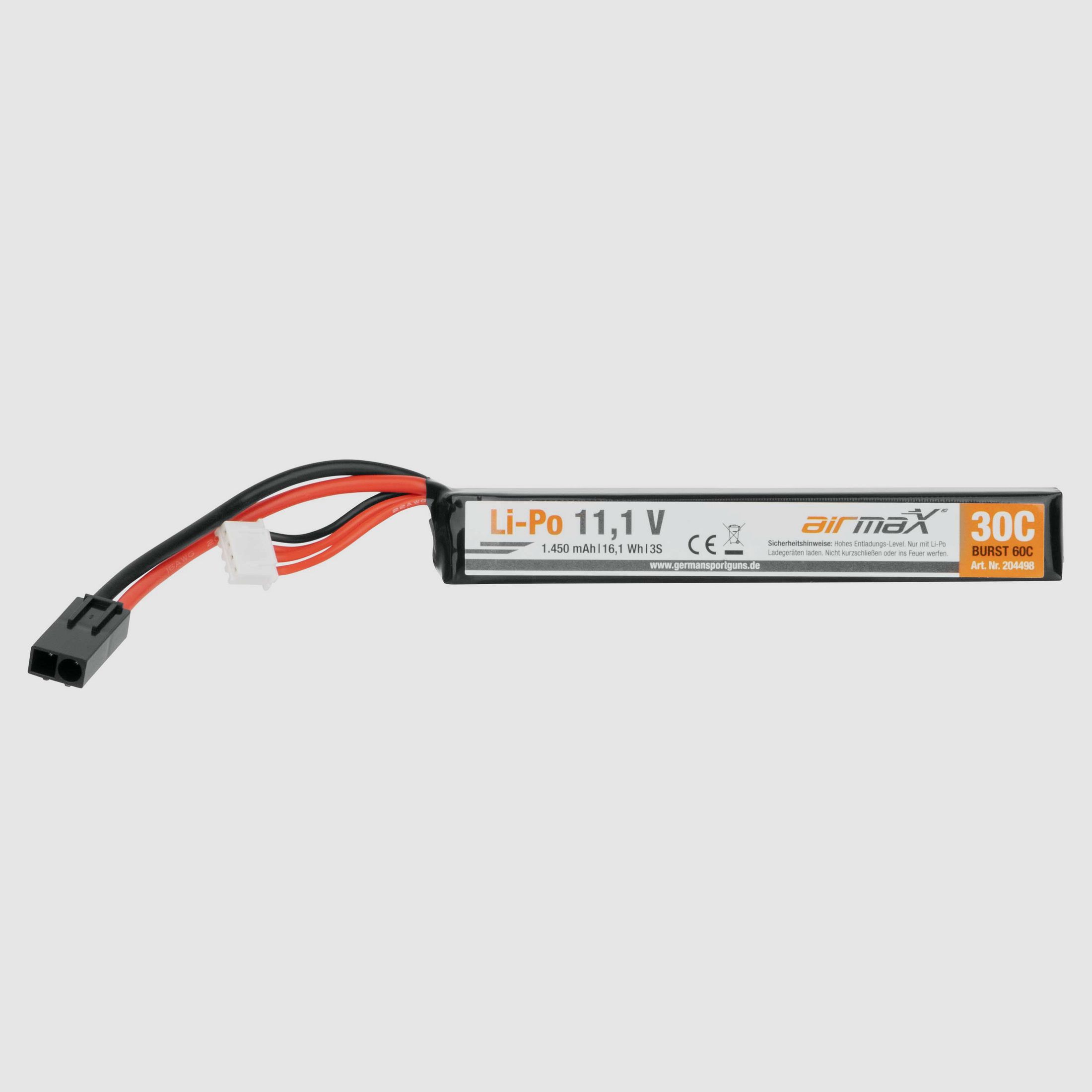 GSG Akku Li-Po 11,1V | 1.450 mAh - Airsoft
