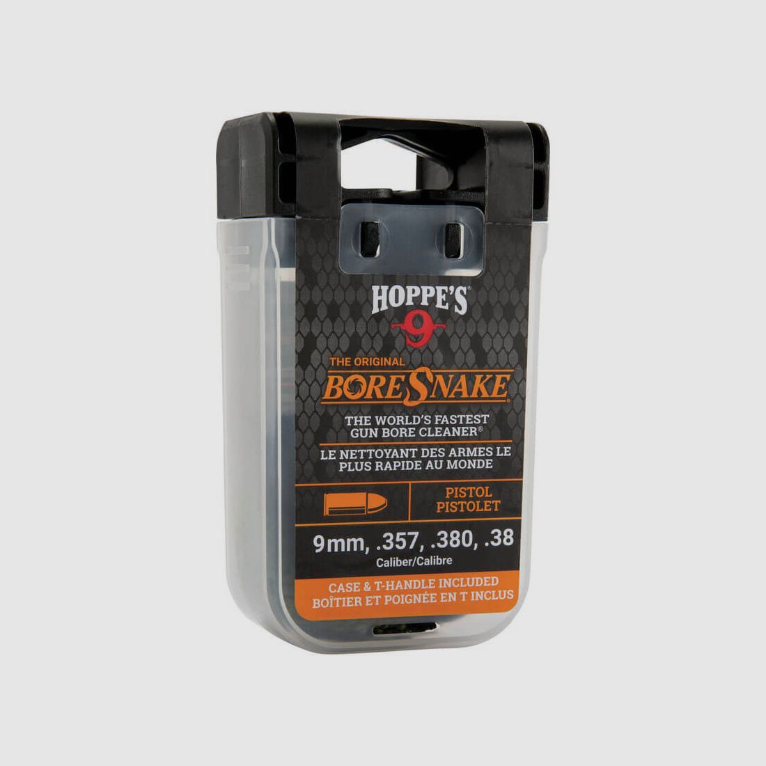 Hoppes BoreSnake für Kurzwaffen - 9mm/38Spec/357Mag