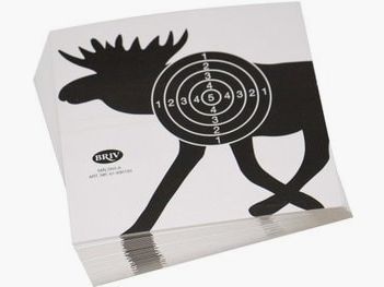 Elch Ziel 50er Pack 140x140 mm