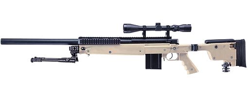 GSG 4406 Sniper - Airsoft Federdruck (weiß)