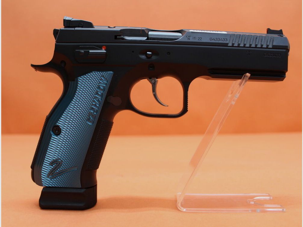 CZUB Ha.Pistole 9mmLuger CZUB SHADOW2 OR Optics Ready 119mm Lauf/ für Red Dot Sight (9mmPara/9x19) CZ75
