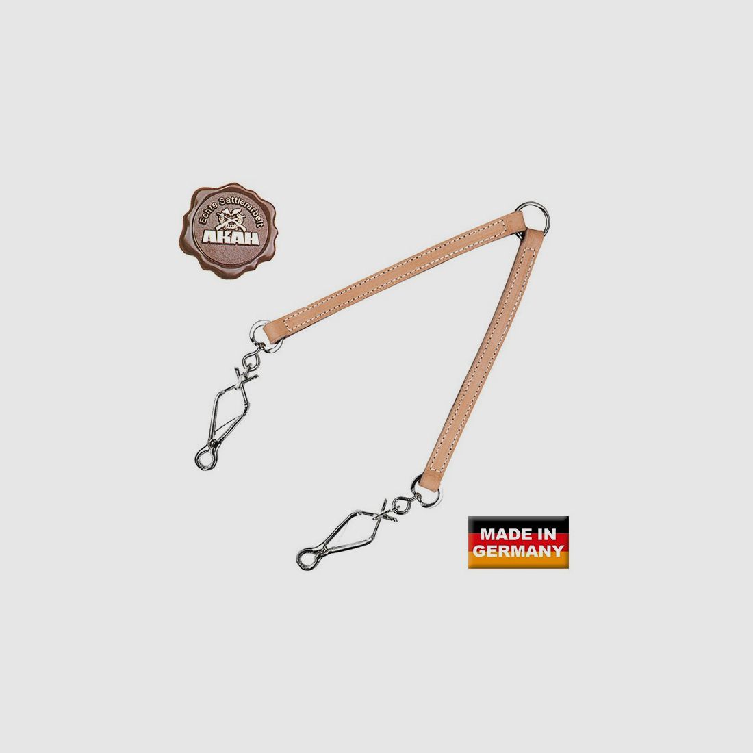 AKAH LEATHER BELT FOR DOG LEASH