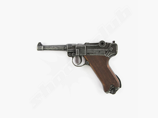 Cuno Melcher Luger ME P08 Antique Look Blank Firing Pistol 9mm