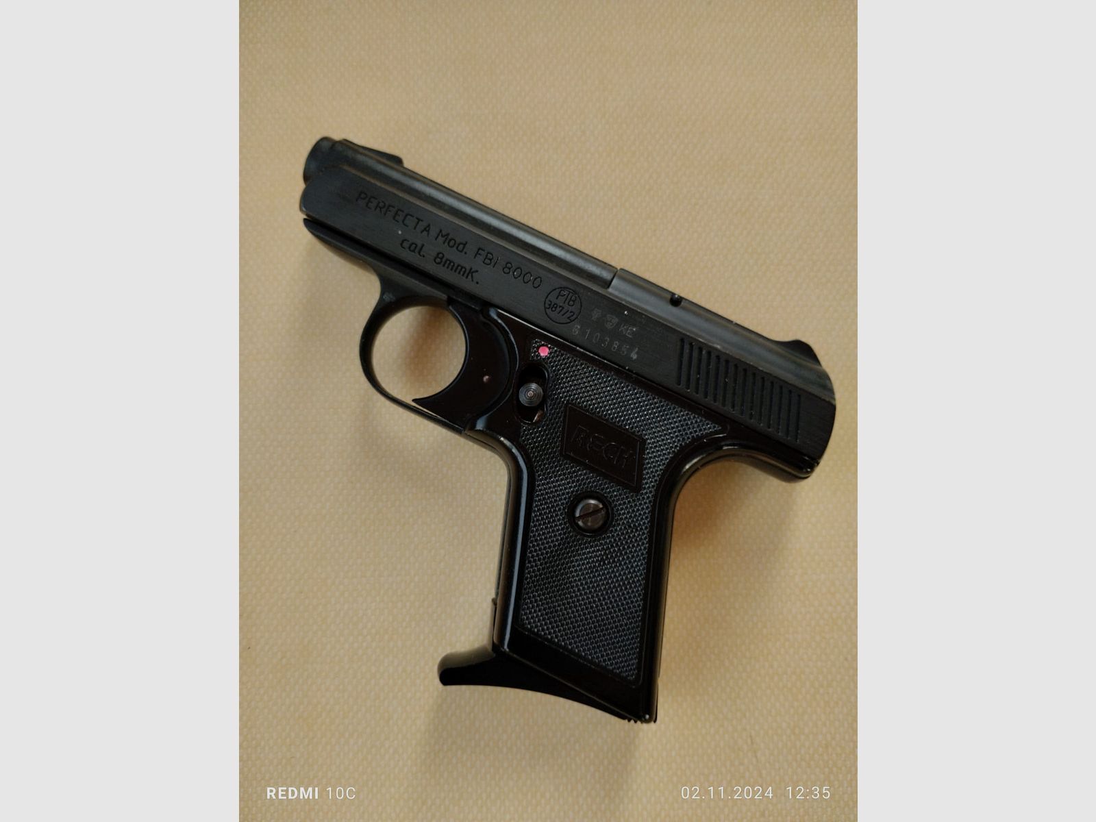 Gaspistole 8mm, Reck FBI 8000