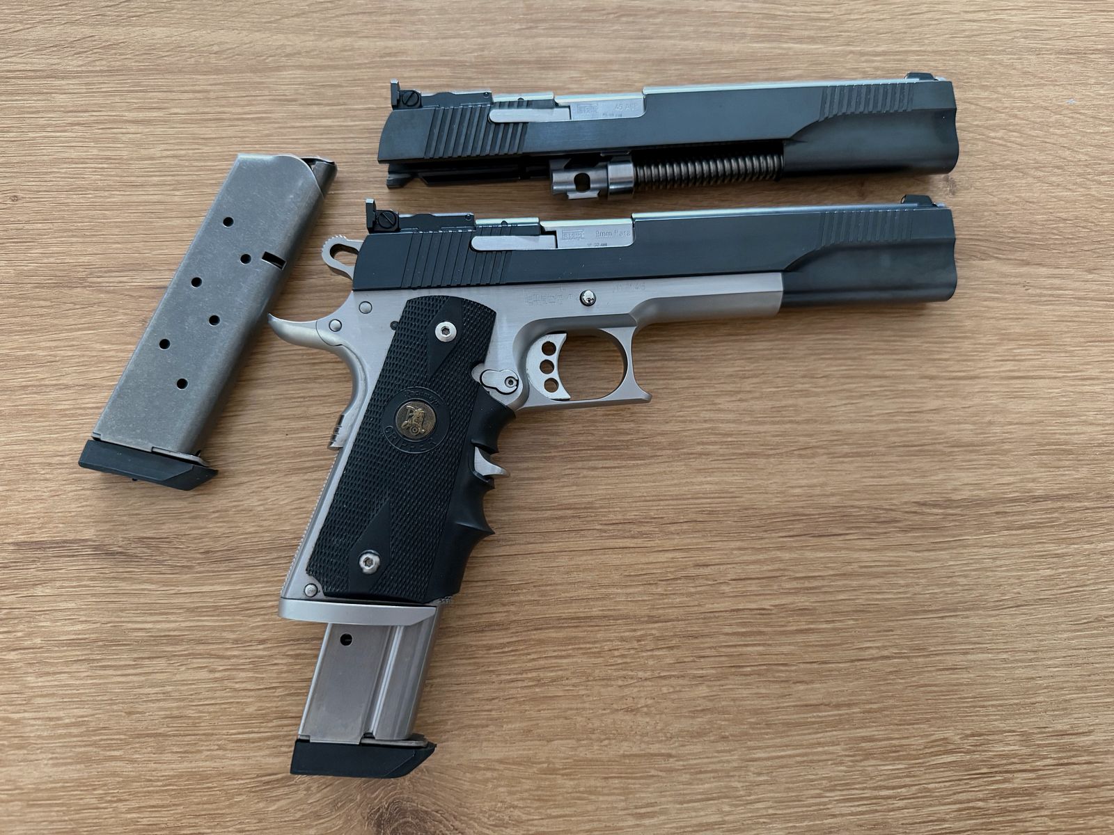 Peters Stahl Multicaliber  6“ im Kaliber .45ACP & Wechsel 9mm Para