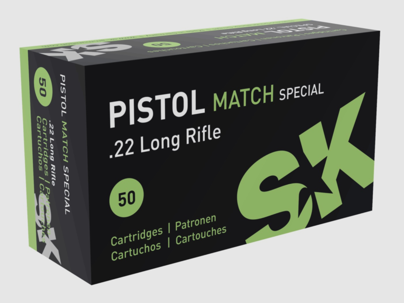 SK PISTOL MATCH SPECIAL .22LR 2,59g 40gr 50St.